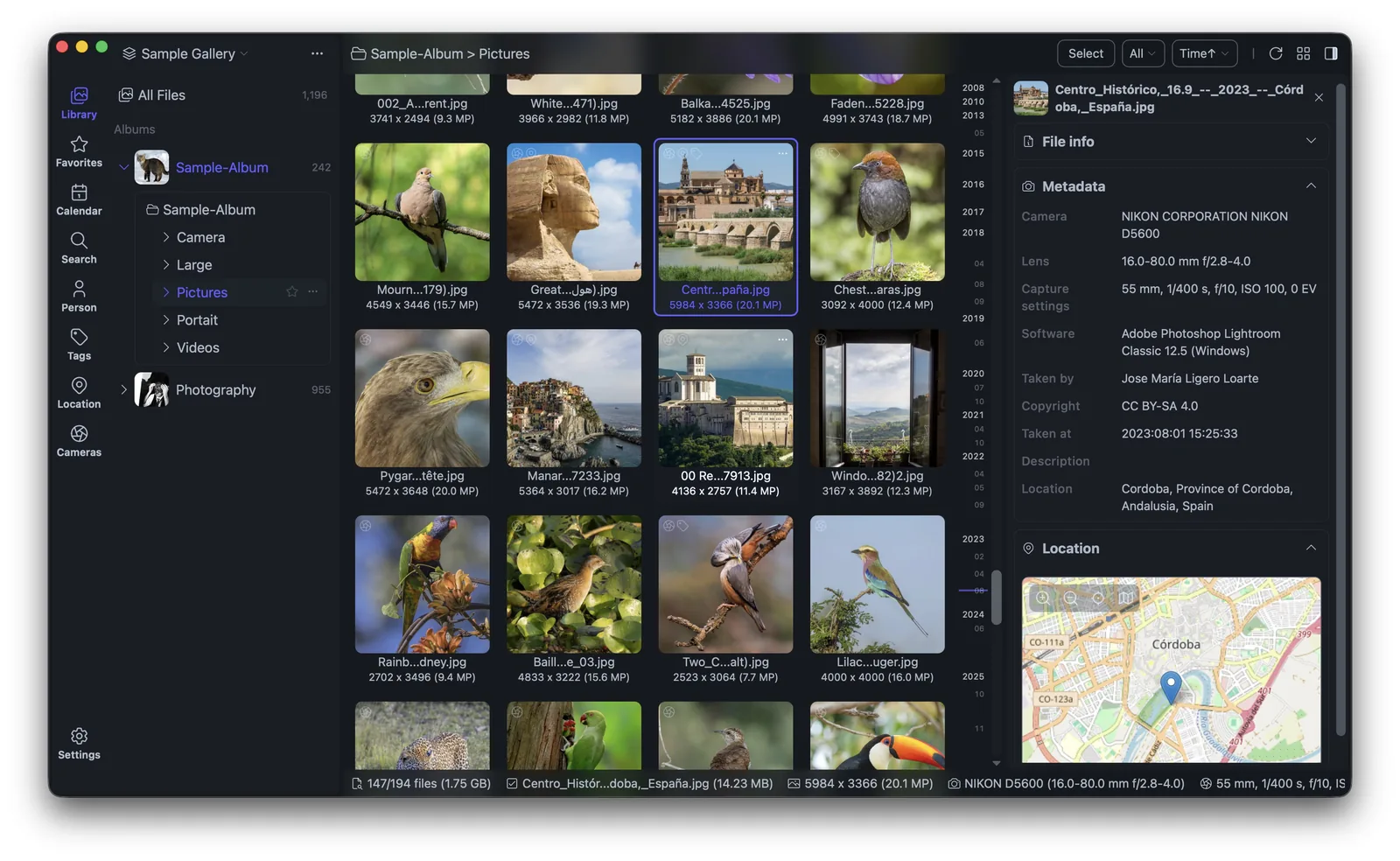 Lap private photo manager emphasizing local privacy